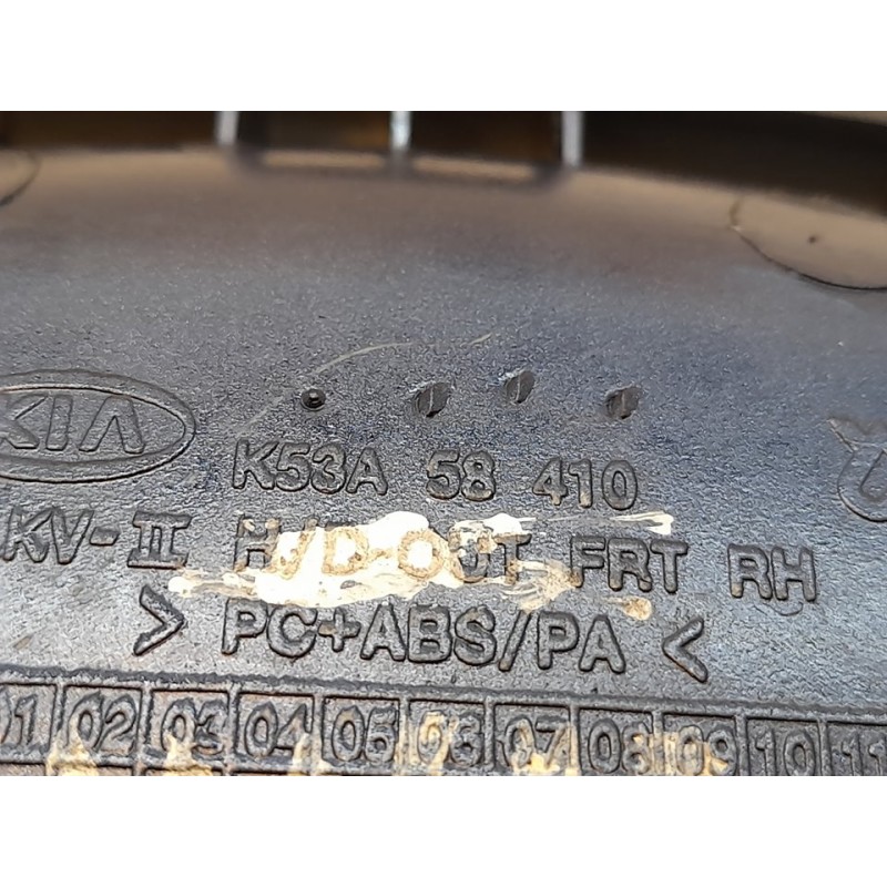 Recambio de maneta exterior delantera derecha para kia carnival ii 2.9 crdi lx referencia OEM IAM K53A58410 2