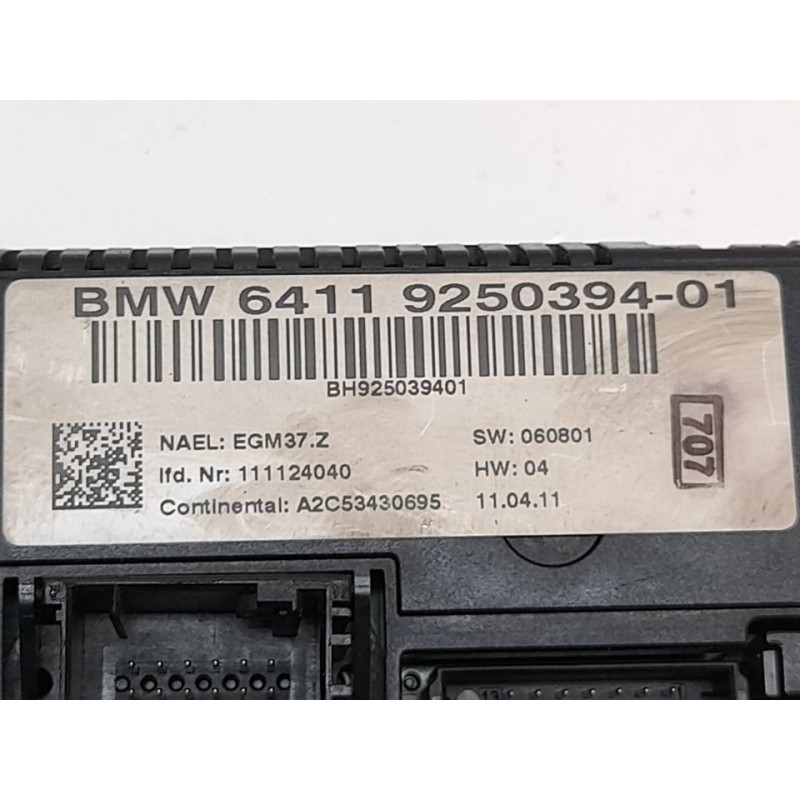 Recambio de mando climatizador para bmw serie 1 berlina (e81/e87) 118d referencia OEM IAM 6411925039401 A2C53430695 - Blanco 3