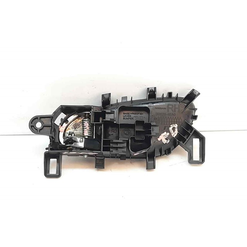 Recambio de maneta interior trasera derecha para nissan pulsar (c13) visia referencia OEM IAM 806704EA0 - Blanco 3