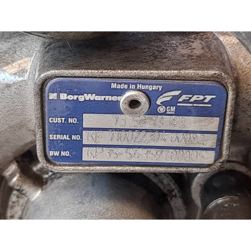 Recambio de turbocompresor para opel corsa d corsavan referencia OEM IAM 73507343 770022304 - Blanco 2