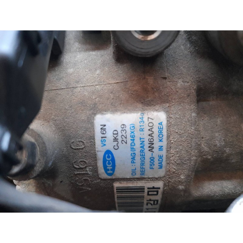 Recambio de compresor aire acondicionado para hyundai i30 classic referencia OEM IAM AN6AA07 CJKD2239 4