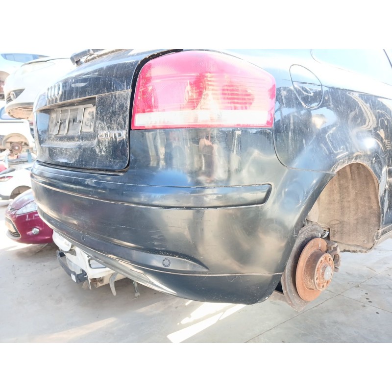Recambio de paragolpes trasero para audi a3 (8p1) 2.0 tdi 16v referencia OEM IAM - Negro 2