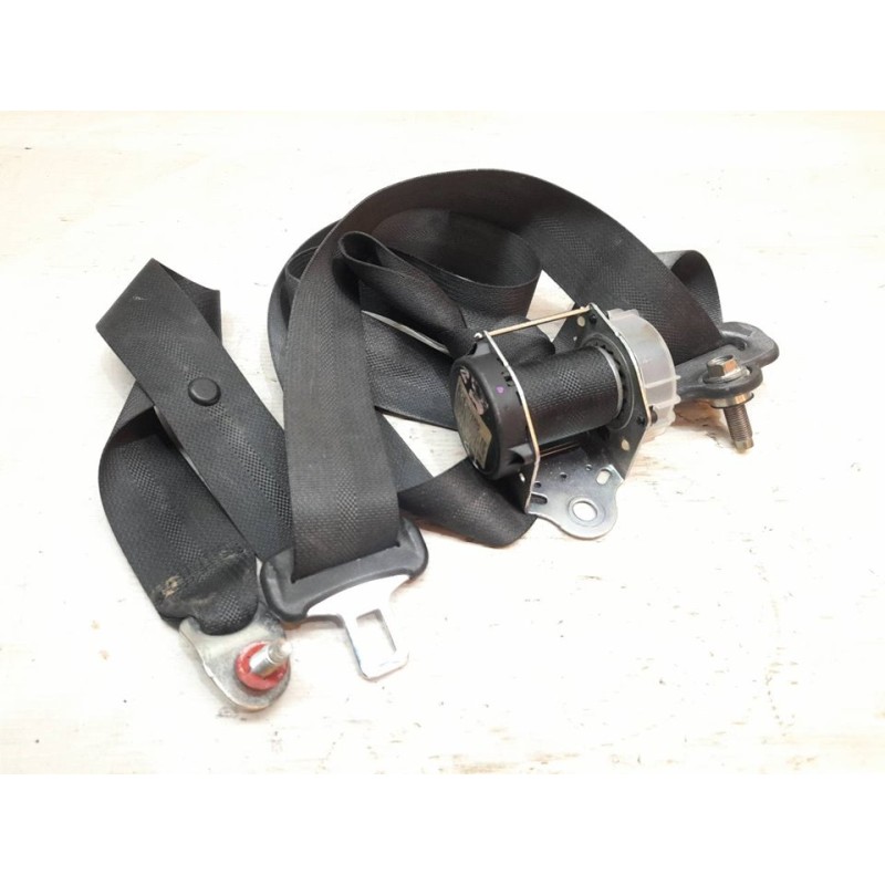 Recambio de cinturon seguridad trasero derecho para nissan pulsar (c13) visia referencia OEM IAM 627818200C - Blanco 5