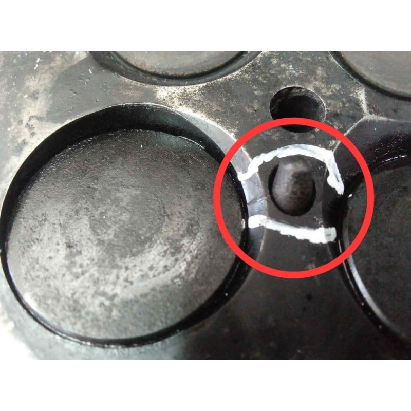 Recambio de culata para mercedes-benz vito (w638) caja cerrada 108 cdi  (638.094) referencia OEM IAM 1950CG043 - Blanco 6