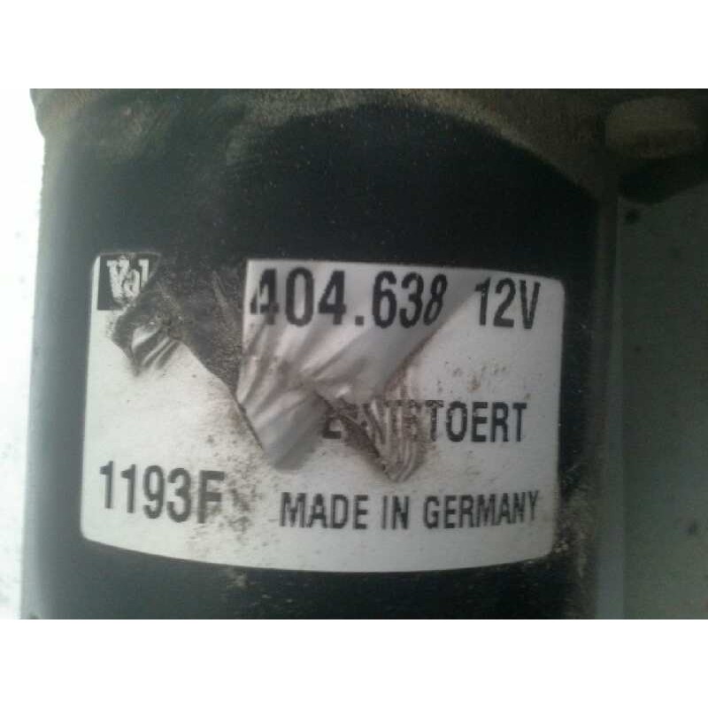 Recambio de motor limpia delantero para peugeot 307 (s1) 1.6 16v cat referencia OEM IAM 404638 VALEO - Azul 2