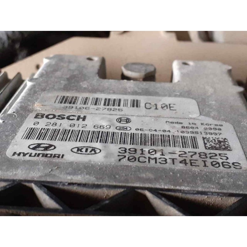 Recambio de centralita motor uce para hyundai santa fe (bm) 2.2 crdi comfort 4x4 referencia OEM IAM 0281012669 3910127825 BOSCH 2