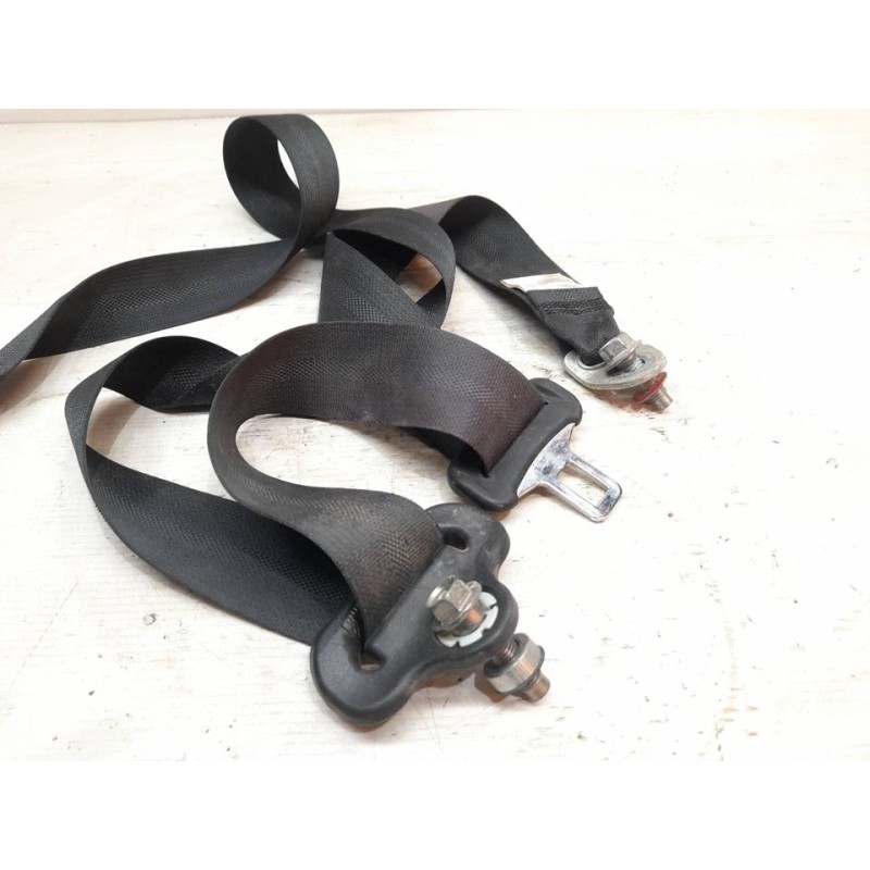 Recambio de cinturon seguridad trasero izquierdo para nissan pulsar (c13) visia referencia OEM IAM 627817900C - Blanco 3