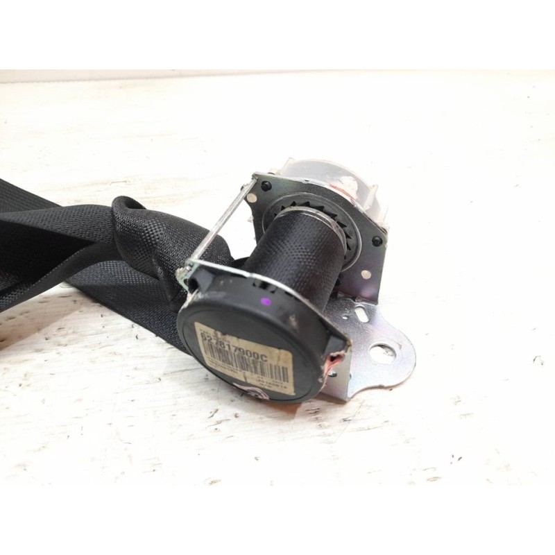 Recambio de cinturon seguridad trasero izquierdo para nissan pulsar (c13) visia referencia OEM IAM 627817900C - Blanco 4