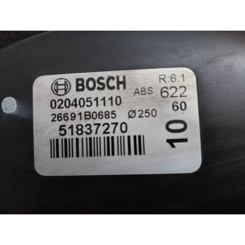 Recambio de servofreno para fiat linea (110) emotion referencia OEM IAM 0204051110 51837270 BOSCH 3