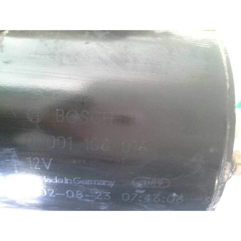 Recambio de motor arranque para mg mg zr 1.4 16v cat referencia OEM IAM 0001106016 BOSCH BOSCH - Azul 2