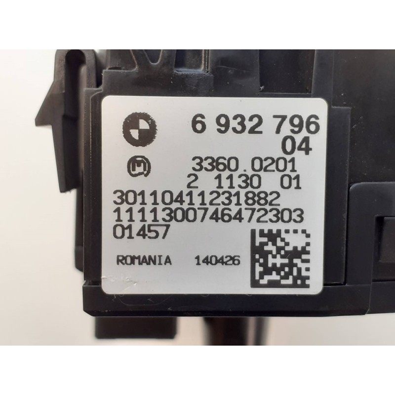 Recambio de mando luces para bmw serie 1 berlina (e81/e87) 118d referencia OEM IAM 693279604 - Blanco 2