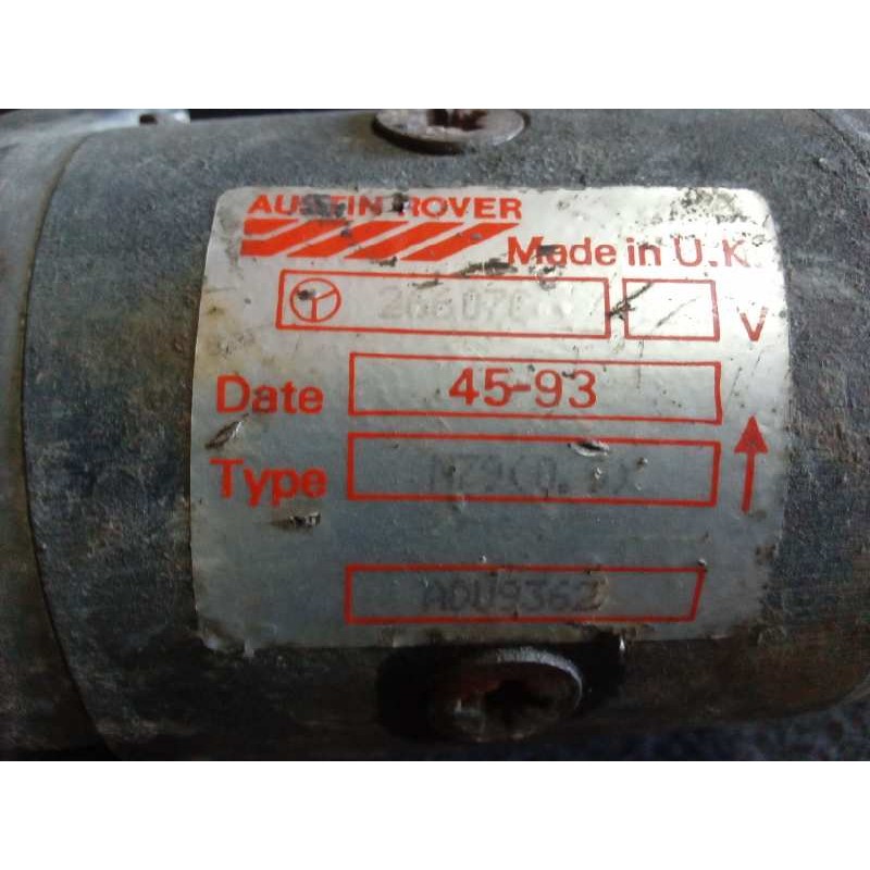 Recambio de motor arranque para mg serie 100 (xp) 1.4 cat referencia OEM IAM 266070 ADU9363 3
