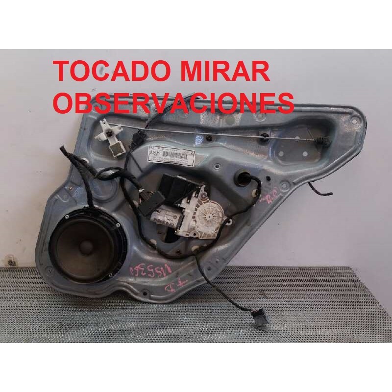 Recambio de elevalunas trasero derecho para seat toledo (1m2) 1.6 16v referencia OEM IAM   