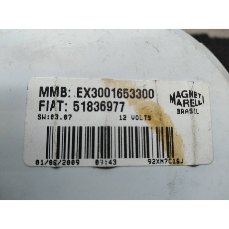 Recambio de cuadro instrumentos para fiat linea (110) emotion referencia OEM IAM 51836977 EX3001653300 3