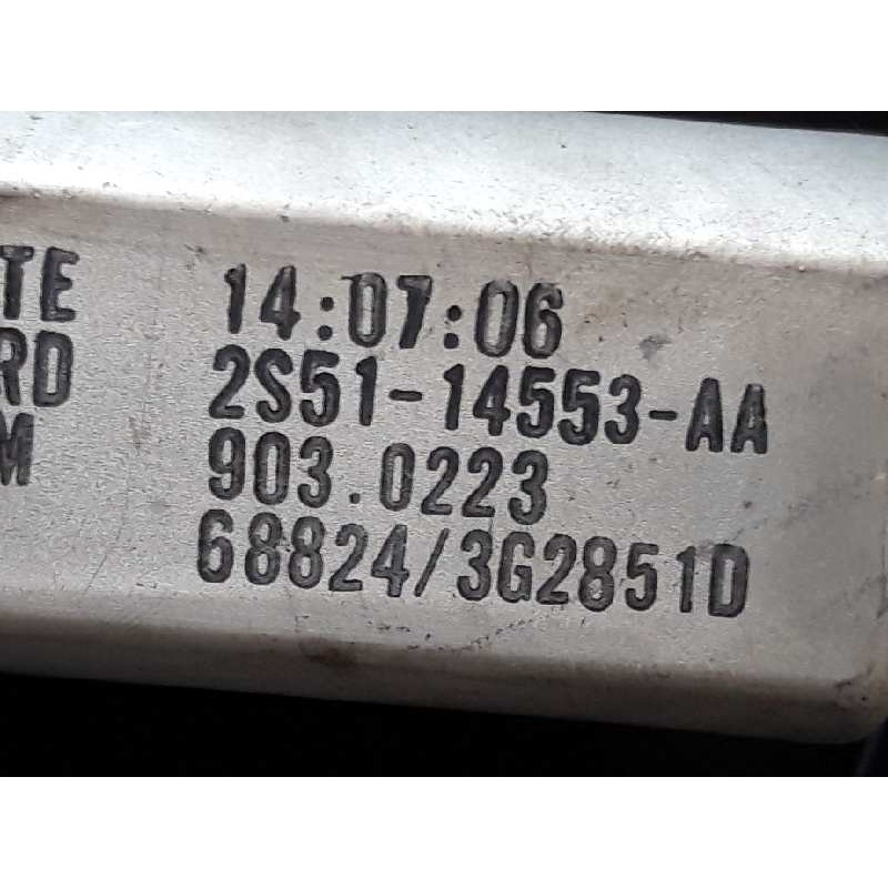 Recambio de elevalunas delantero derecho para ford fiesta (cbk) futura referencia OEM IAM 2S5114553AA - Negro 5