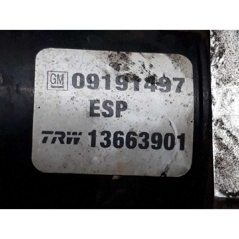 Recambio de abs para opel vectra c berlina club referencia OEM IAM 13509201 09191447 TRW - Azul 8