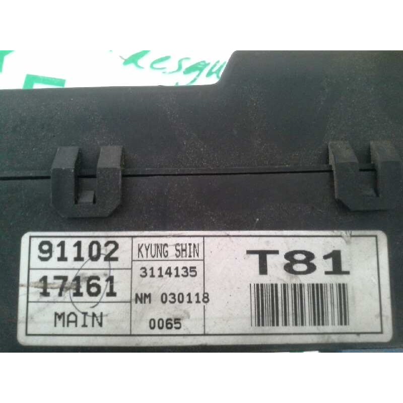 Recambio de caja reles / fusibles para hyundai matrix (fc) 1.5 crdi cat referencia OEM IAM 9110217161 2