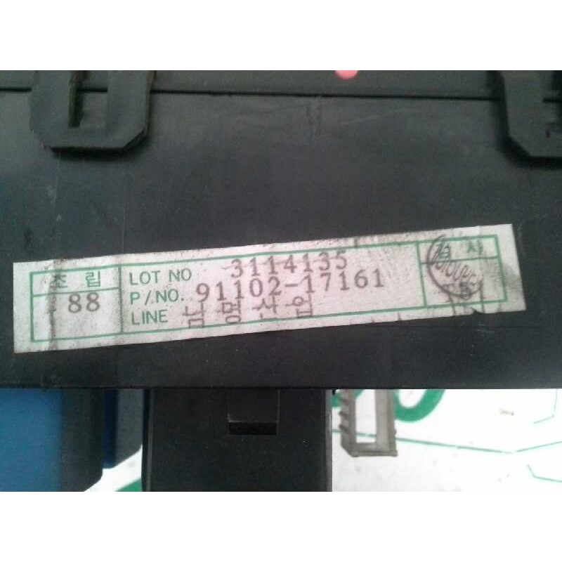 Recambio de caja reles / fusibles para hyundai matrix (fc) 1.5 crdi cat referencia OEM IAM 9110217161 3