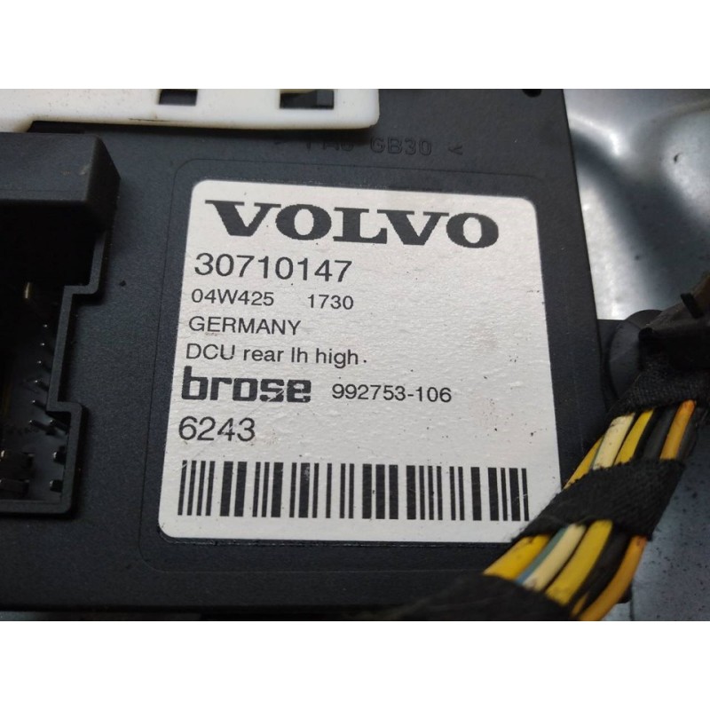 Recambio de elevalunas trasero izquierdo para volvo v50 familiar 2.0 d kinetic referencia OEM IAM 992763100 30710147 BROSE - Gris 5