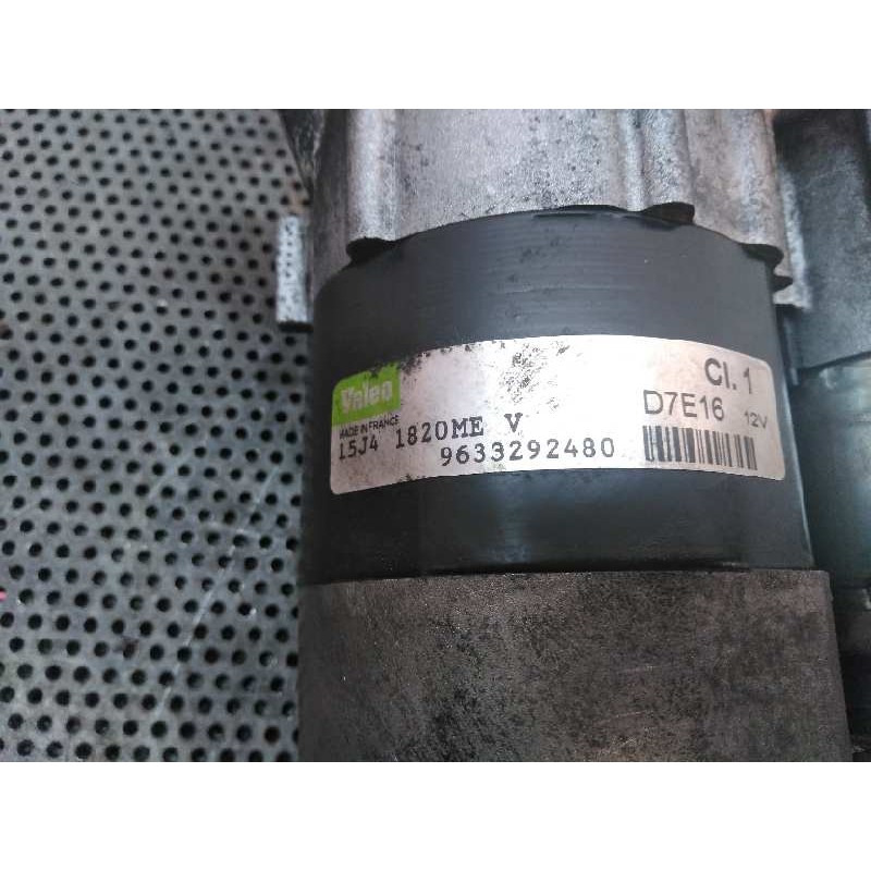 Recambio de motor arranque para citroën c2 1.4 referencia OEM IAM 9633292480 - Negro 2