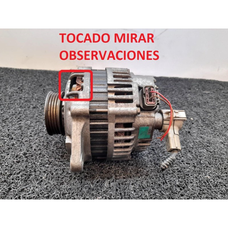 Recambio de alternador para mazda demio (dw) 1.3 fe referencia OEM IAM LR107764  