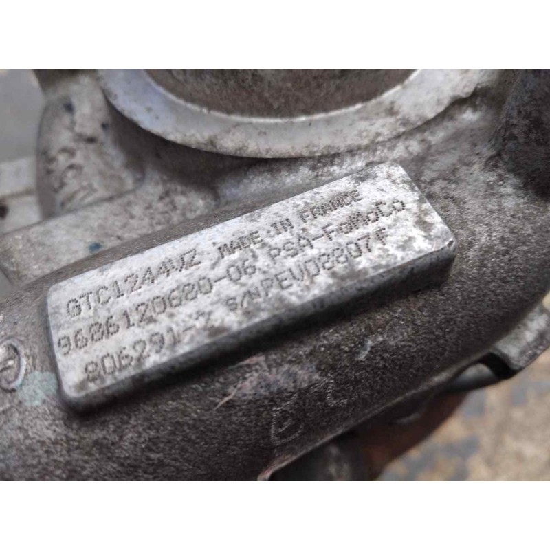 Recambio de turbocompresor para peugeot 3008 active referencia OEM IAM 9686120680  GARRET - Negro 5