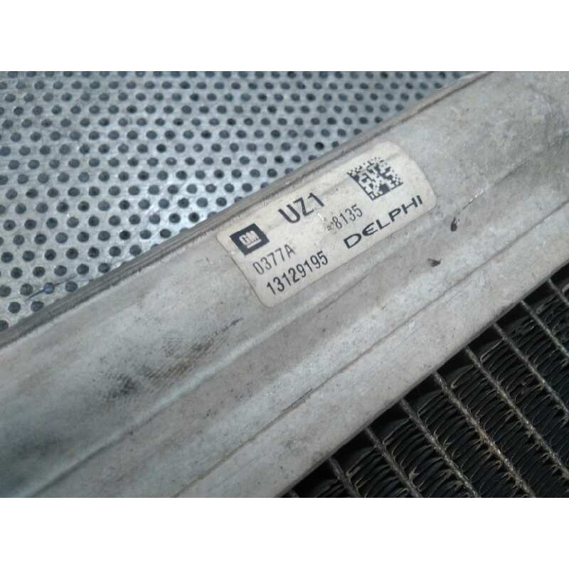 Recambio de condensador / radiador aire acondicionado para opel zafira b cosmo referencia OEM IAM 13129195 - Gris 2