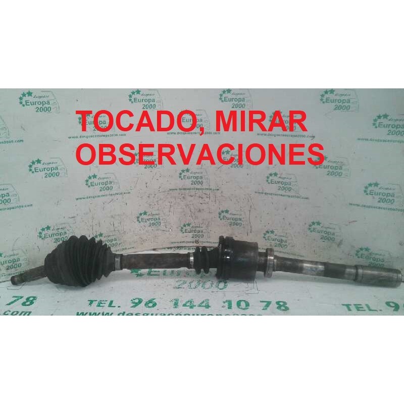 Recambio de transmision delantera derecha para renault laguna (b56) 2.2 diesel referencia OEM IAM   