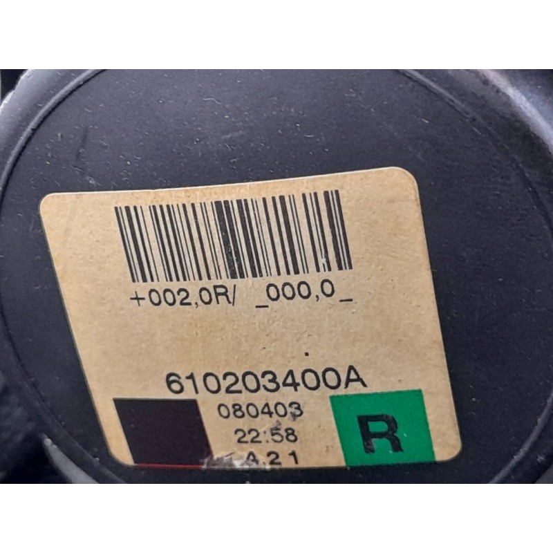 Recambio de cinturon seguridad delantero derecho para opel corsa d corsavan referencia OEM IAM 6102203400A - Blanco 3