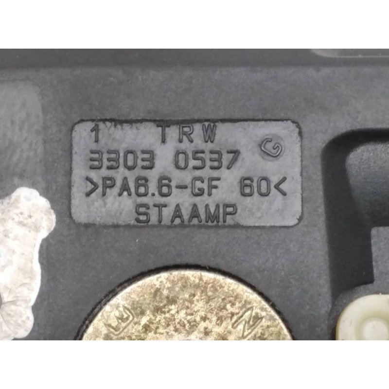 Recambio de cinturon seguridad delantero derecho para renault modus confort dynamique referencia OEM IAM 33030537 33036028Q - Gris 2