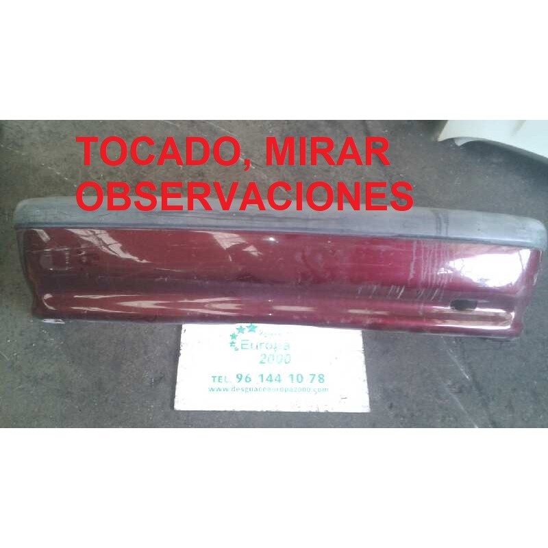 Recambio de paragolpes trasero para renault laguna (b56) 2.2 diesel referencia OEM IAM   