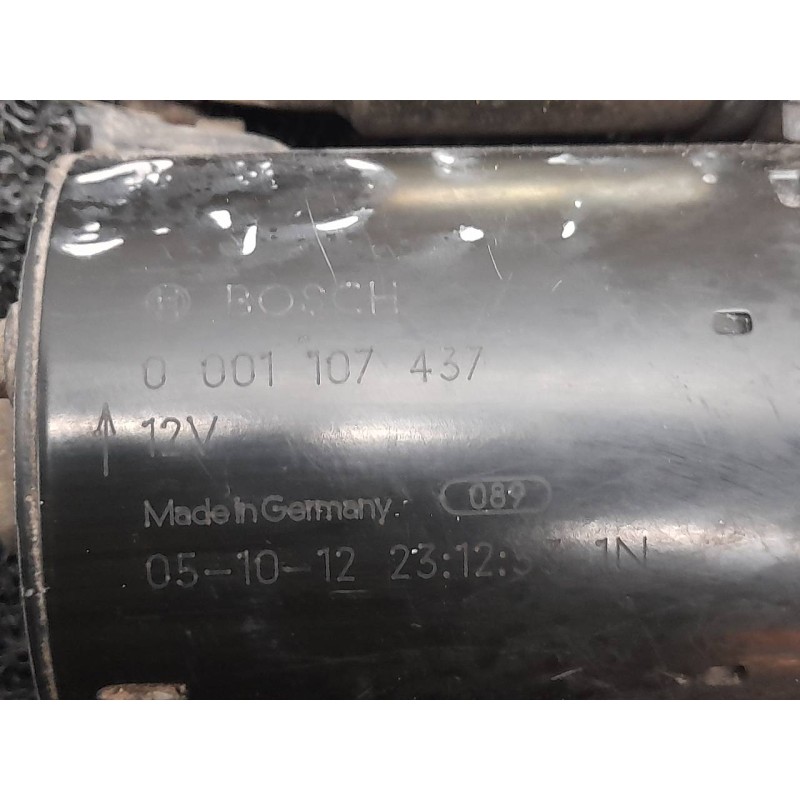 Recambio de motor arranque para suzuki swift berlina (mz) gl (3-ptas.) referencia OEM IAM 0001107437  BOSCH 2