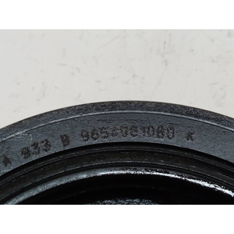 Recambio de polea cigueñal para peugeot 3008 active referencia OEM IAM 9654961080 - Negro 2