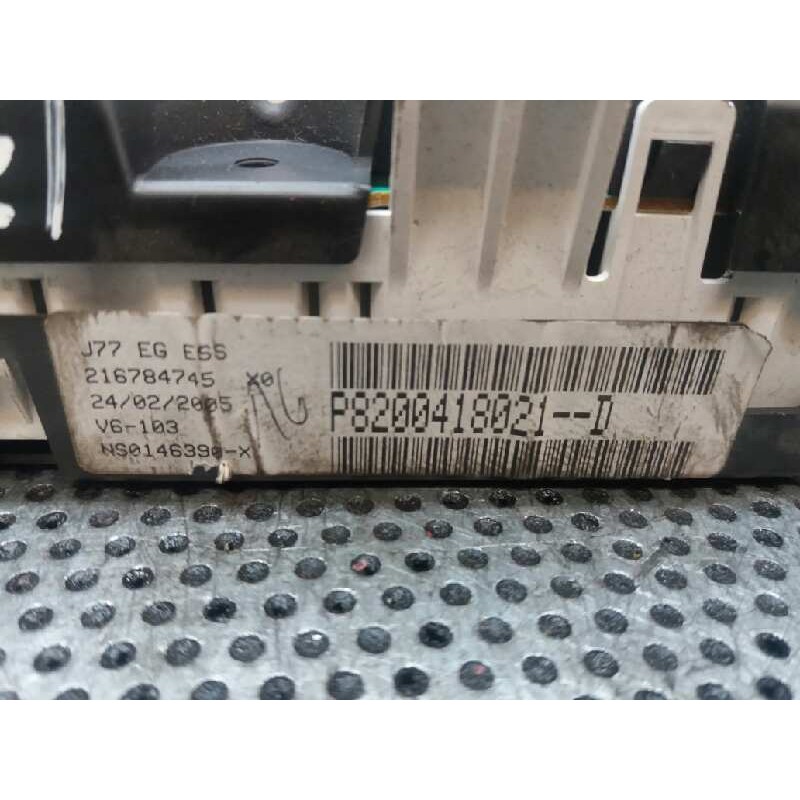 Recambio de cuadro instrumentos para renault modus confort dynamique referencia OEM IAM P8200418021D - Gris 3