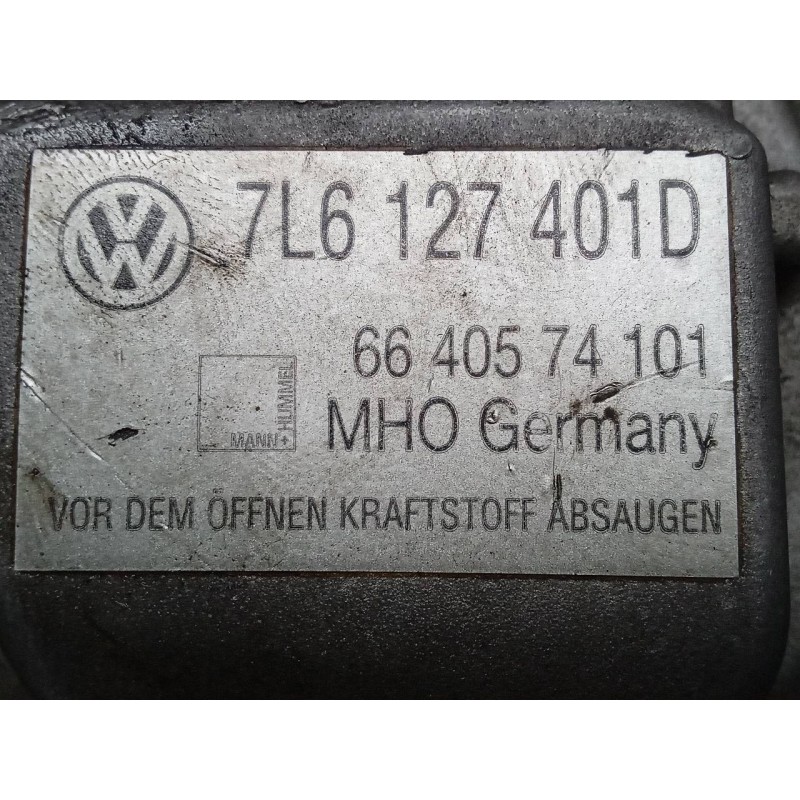 Recambio de soporte filtro gasoil para volkswagen touareg (7la) tdi v10 referencia OEM IAM 7L6127401D 6640530110 - Gris 3