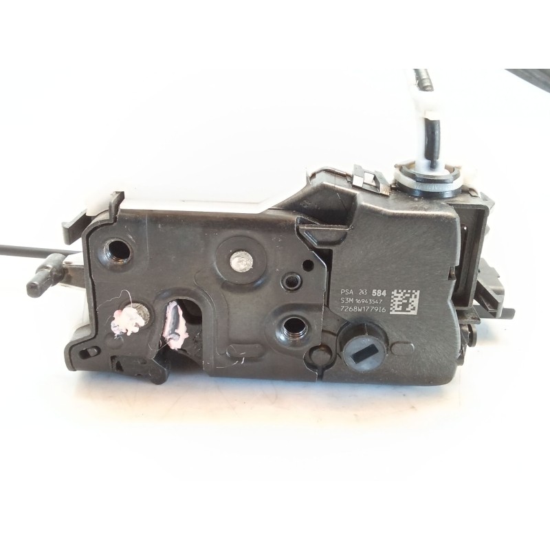 Recambio de cerradura puerta lateral derecha para opel combo life expression referencia OEM IAM 243584 7268W1779I6 - Marrón 5