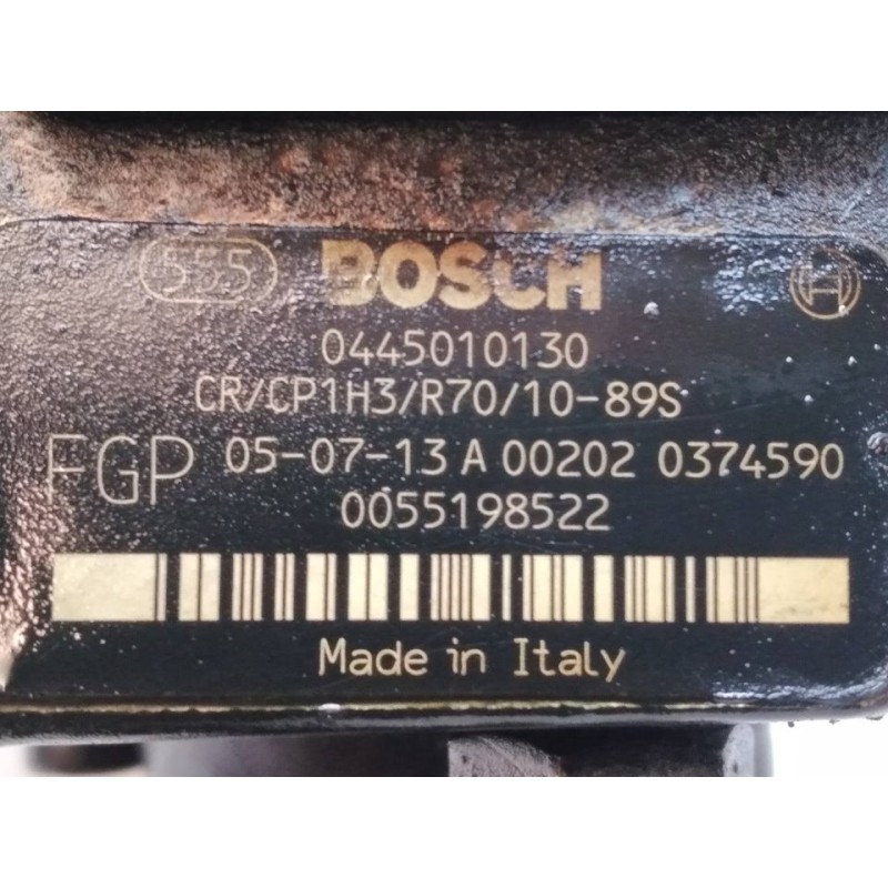 Recambio de bomba inyeccion para alfa romeo 159 (140) 1.9 jtdm 16v / selective referencia OEM IAM 0445010130 0055198522 BOSCH 5