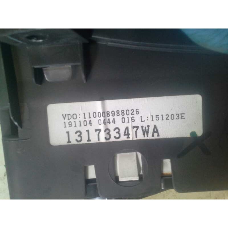 Recambio de cuadro instrumentos para opel combo (corsa c) 1.3 16v cdti cat (z 13 dt / ln9) referencia OEM IAM 13173347WA 1100089 - Blanco 2