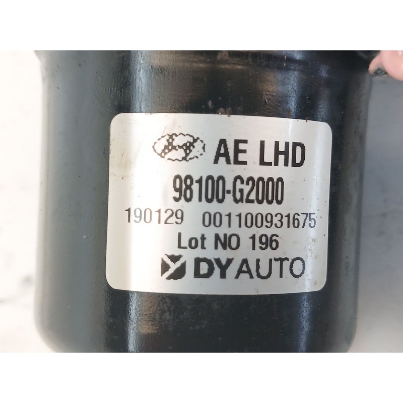 Recambio de motor limpia delantero para hyundai ioniq klass hybrid referencia OEM IAM 98100G2000 AELHD - Gris 2