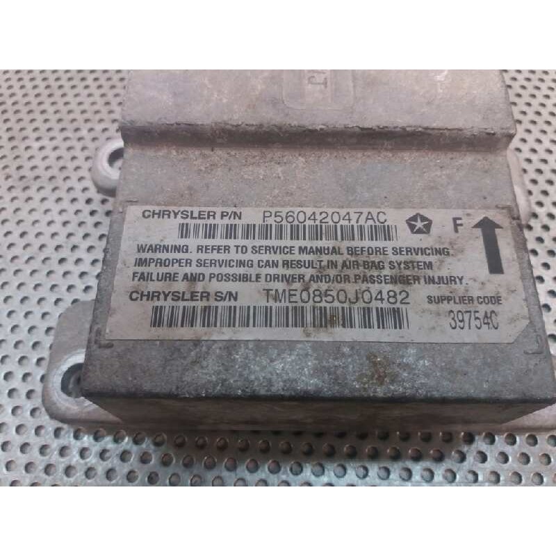 Recambio de centralita airbag para chrysler jeep gr.cherokee (wj/wg) 3.1 td cat referencia OEM IAM P56042047AC - Verde 2