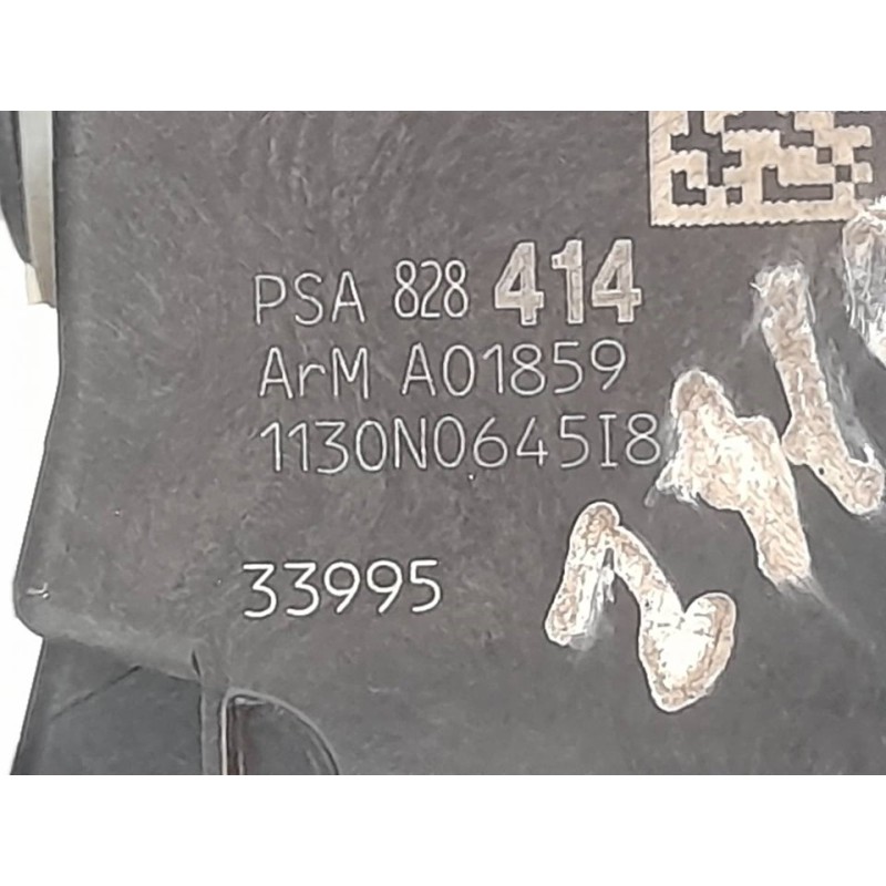 Recambio de cerradura puerta lateral derecha para peugeot partner kasten confort pack l1 referencia OEM IAM 828414 - Blanco 4