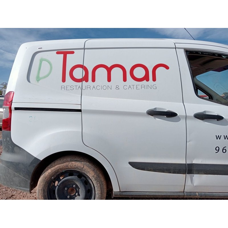 Recambio de puerta lateral corredera derecha para ford transit courier referencia OEM IAM - Blanco 2