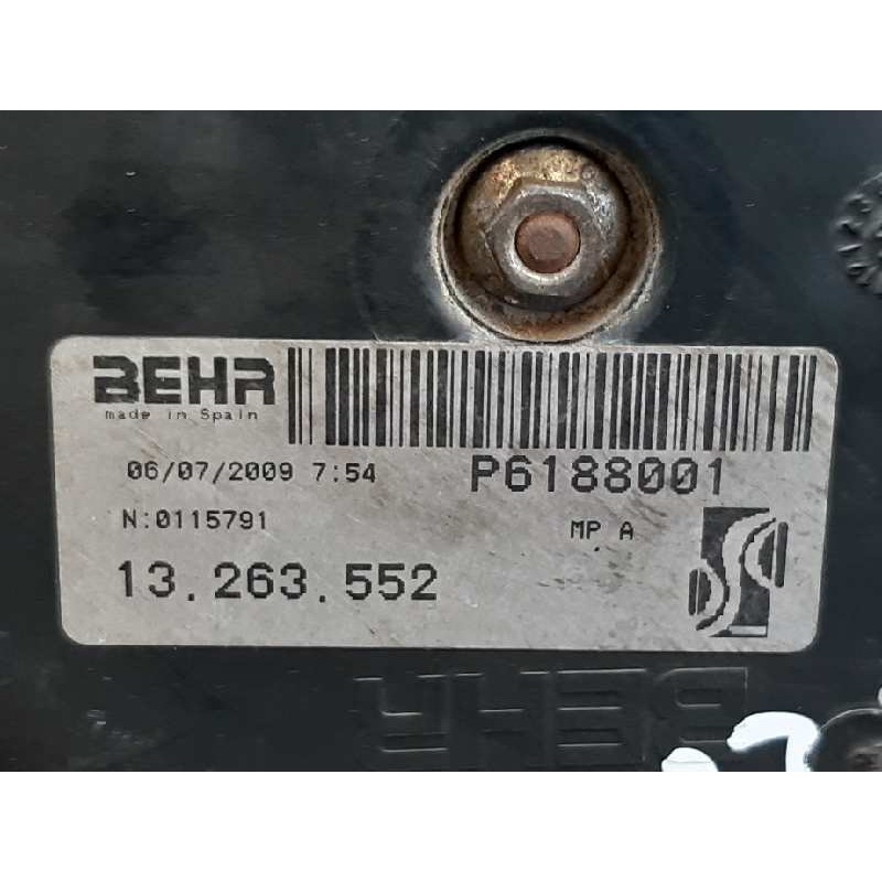 Recambio de electroventilador para fiat grande punto (199) 1.4 8v active (01.2007) referencia OEM IAM 13263552 P6188001 - Gris 3