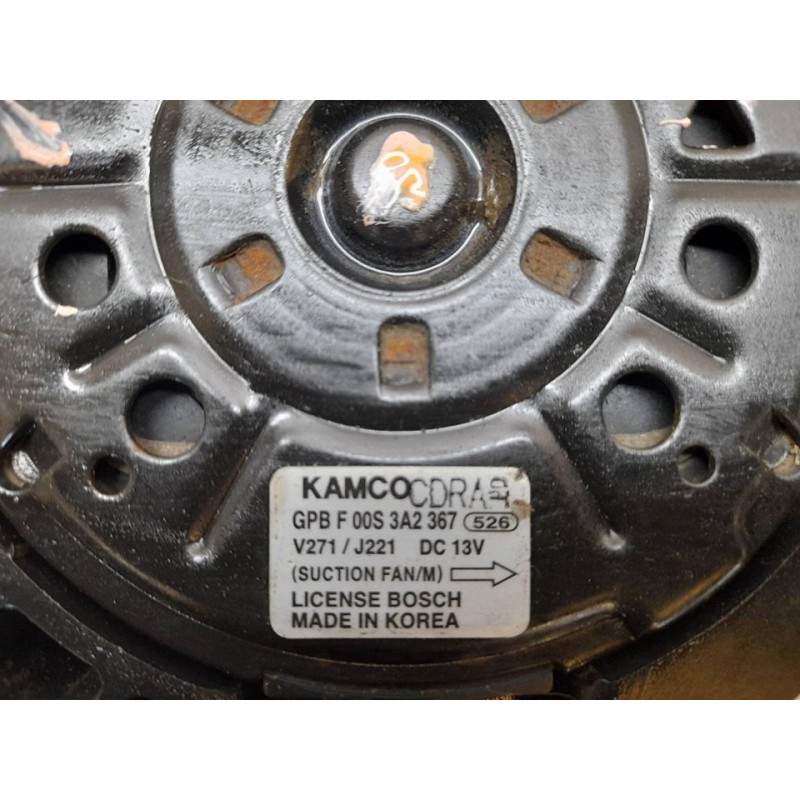 Recambio de electroventilador para chevrolet nubira berlina 2.0 tcdi referencia OEM IAM F00S3A2367  KAMCO 3