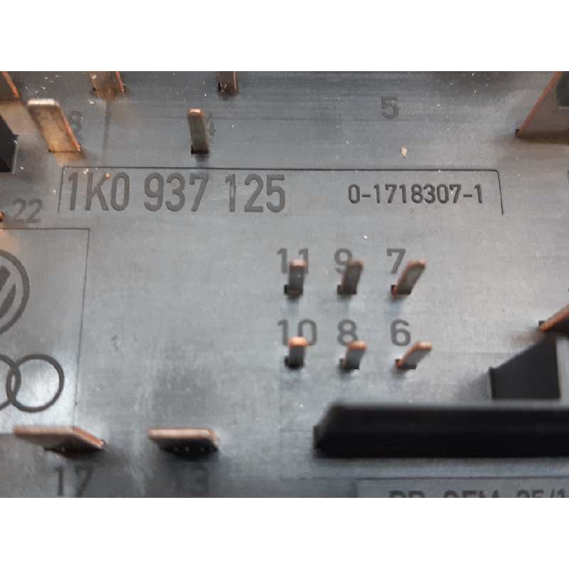 Recambio de caja reles / fusibles para seat altea (5p1) select referencia OEM IAM 1K0937125 - Negro 3