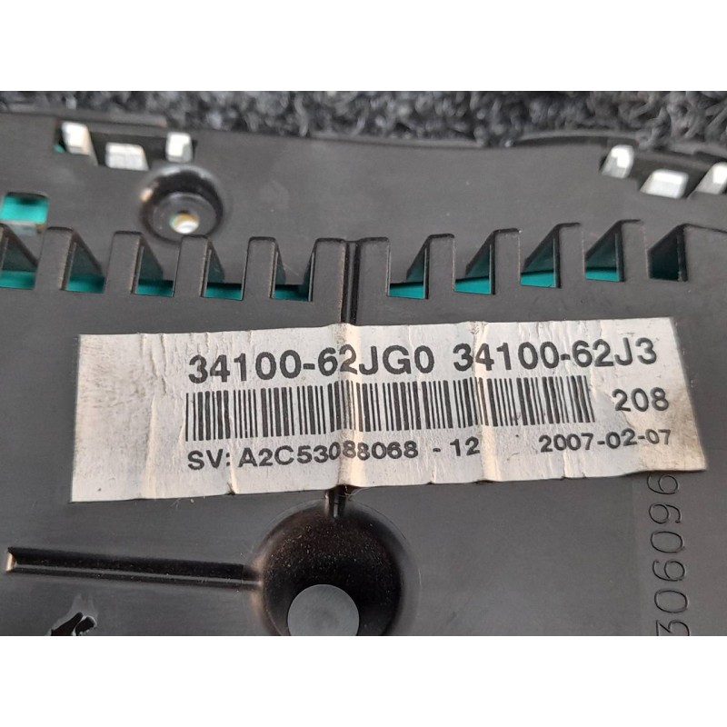 Recambio de cuadro instrumentos para suzuki swift berlina (mz) gl (5-ptas.) referencia OEM IAM 3410062JG0 3410062J3 2
