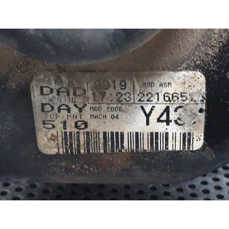 Recambio de amortiguador delantero izquierdo para gmc chevrolet alero 3.4 ltr piel referencia OEM IAM 22166523 - Gris 2
