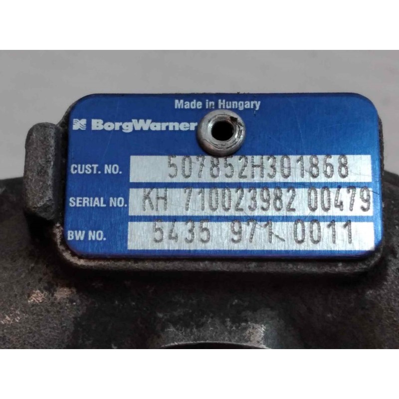 Recambio de turbocompresor para dacia sandero básico referencia OEM IAM 507852H301868 KH71002398200479 - Gris 6