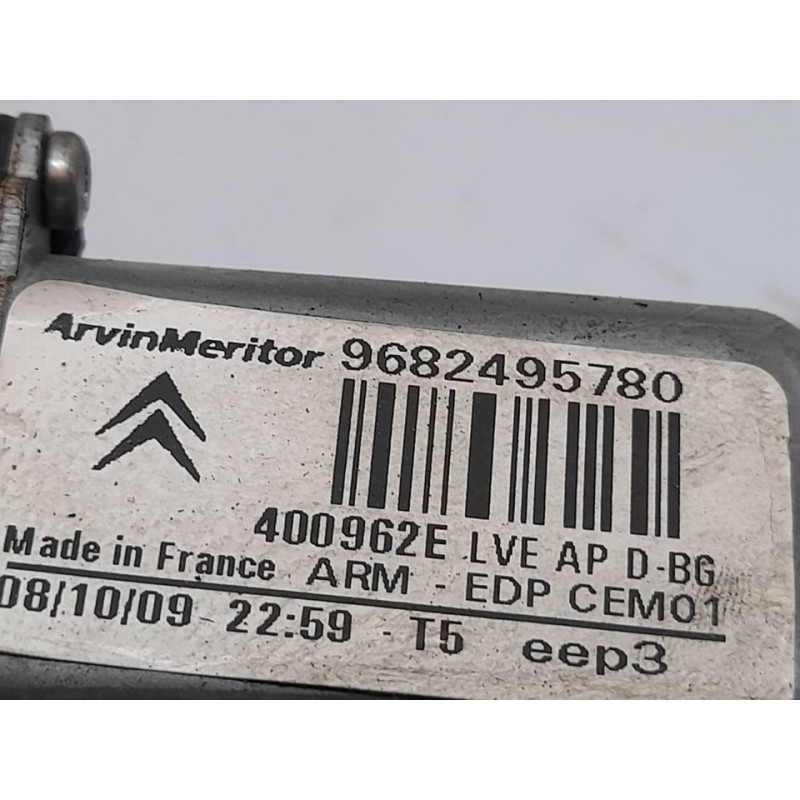 Recambio de elevalunas delantero derecho para citroën c4 picasso millenium referencia OEM IAM 9682495780 440804 - Negro 2