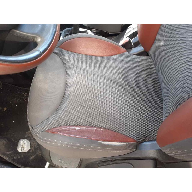 Recambio de asiento delantero izquierdo para fiat 500 l (330) trekking referencia OEM IAM - Amarillo 2